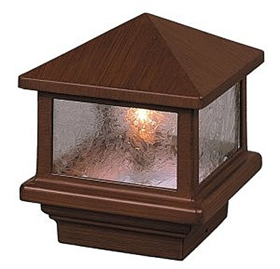Aurora Deck Lighting: Sirius Pyramid Post Top Light
