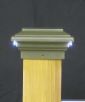 Aurora LED Deck Post Light