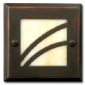 Highpoint Meadow Grass Step Light (Antique Bronze)