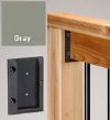 Deck Railing Connectors Gray