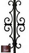 Deckorators Balusters Fleur De Lis Centerpiece