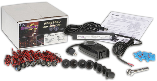 De-Kor LED Step Light Kit De-Kor LED Step Light Kit