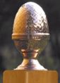 Copper Pineapple Finial