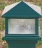 Aurora Deck Lighting: Sirius Pyramid Post Top Light