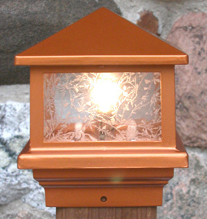 Aurora Deck Lighting Sirius Pyramid Post Top Light