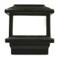 Aurora Deck Post Tiffany Glass Panel
