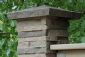 Deckorators Gray Deck Post Cover cap