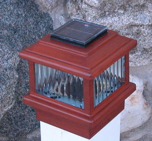 Aurora Polaris Solar Deck Post Light