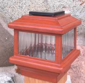 Aurora Polaris Solar Deck Post Light