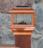 Aurora Polaris Solar Deck Post Light