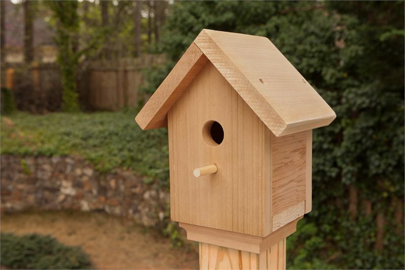 Nantucket Bird House Post Cap