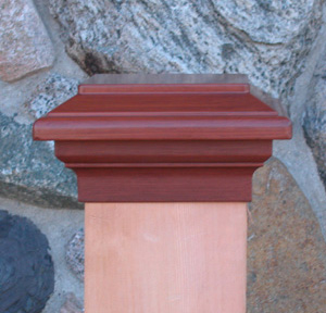 Aurora Titan Post Cap 4"