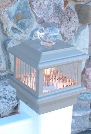 Aurora Zenith Post Top Light - Clay
