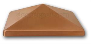Copper Post Point Cap 10" x 10" Copper Post Point Cap 10" x 10"