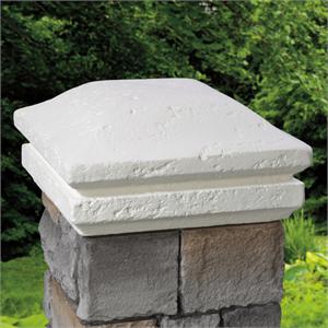 Deckorators Natural White Contour Postcover Cap