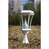 Victorian Solar Lamp Surface Mount - White